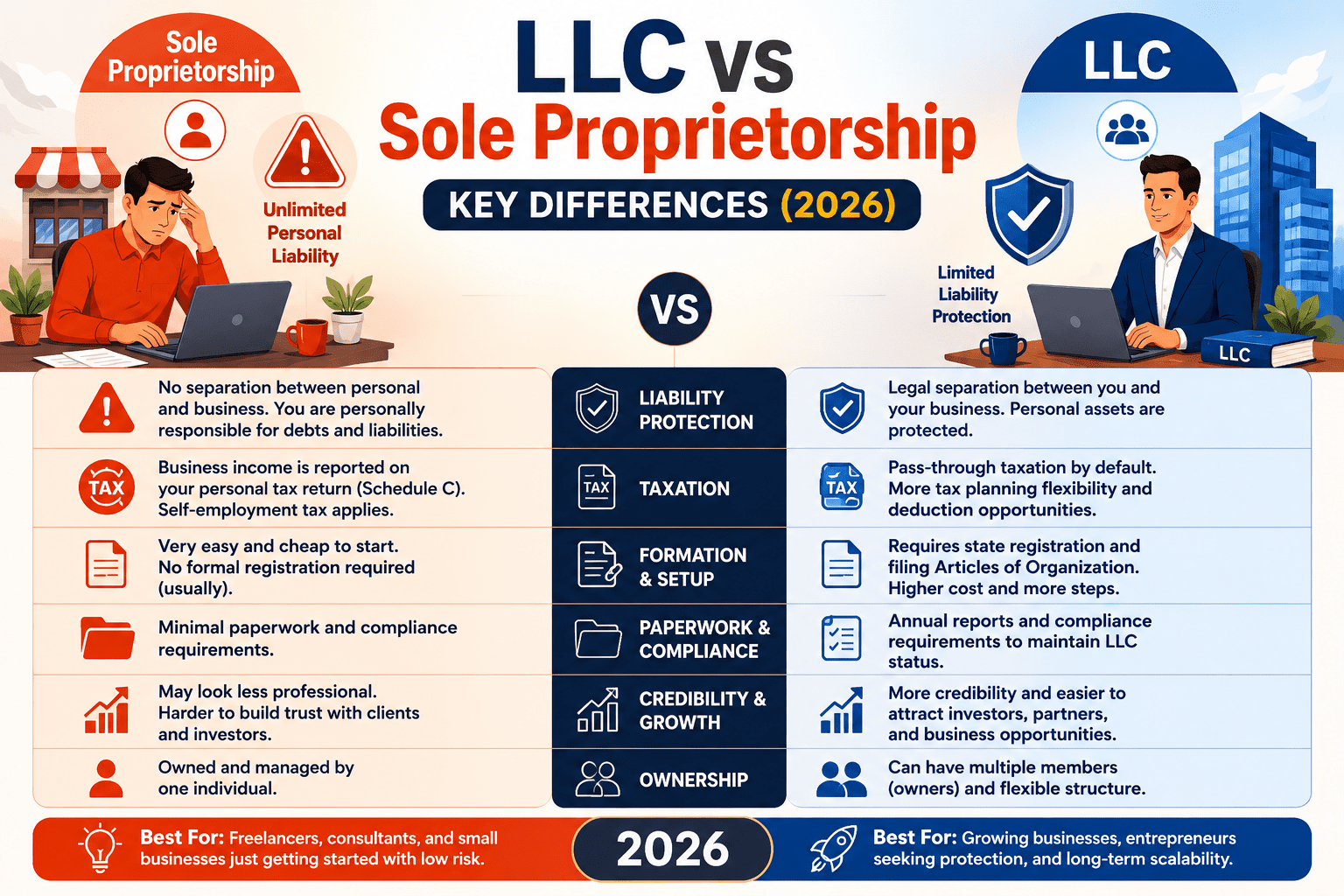 希少　LIMITED LIABILITY and THE CORPORATION LLC vs Corporation: What's The Difference
